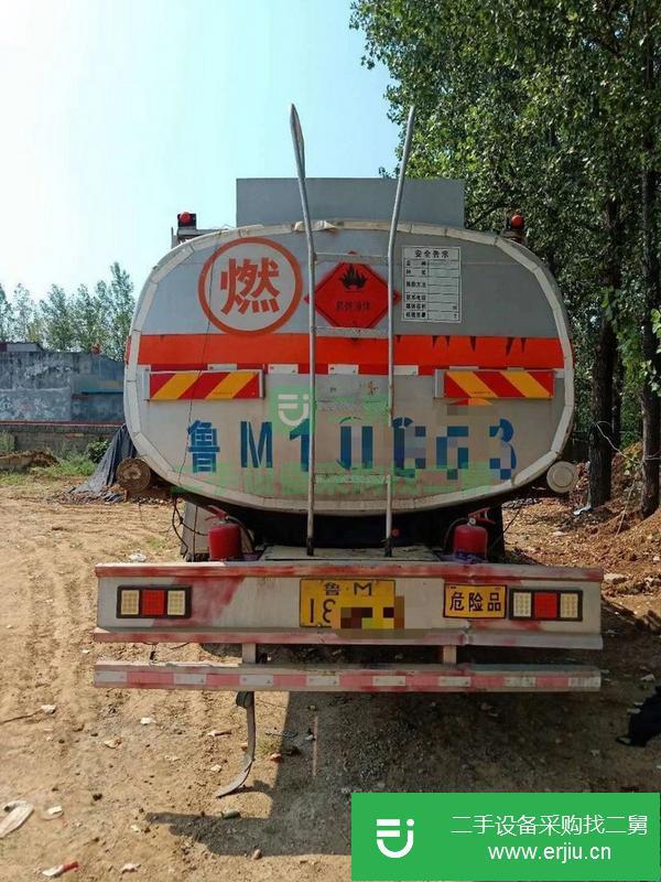 河南出售二手前四后四東風油罐車，跑了4萬多公里，歐標全套