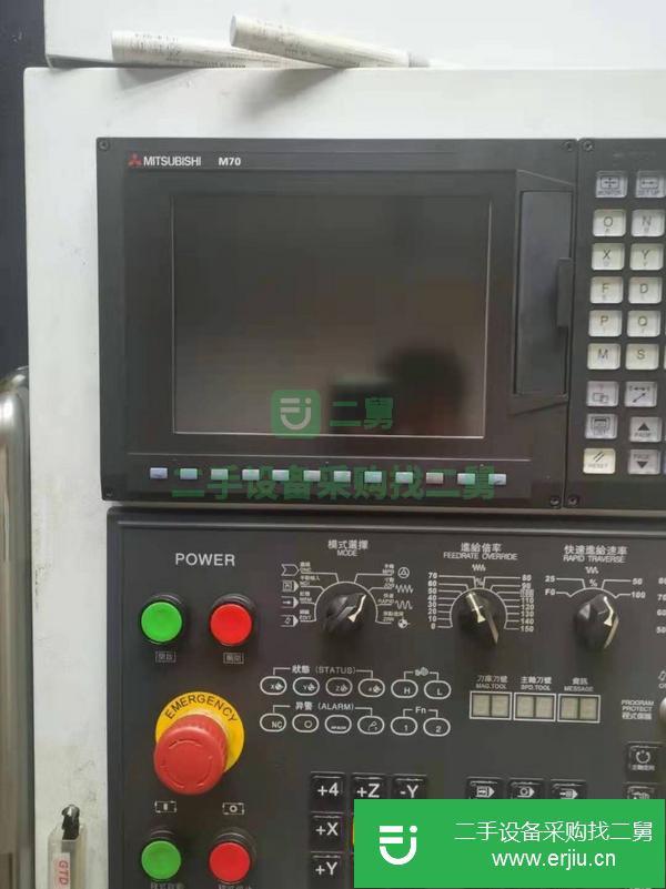 廣東出售二手硬軌加工中心 三菱M70系統