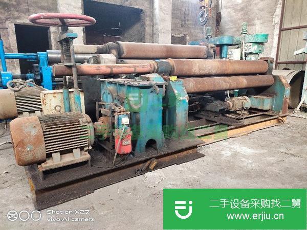 安微出售二手實心W11-16*2000機械卷板機
