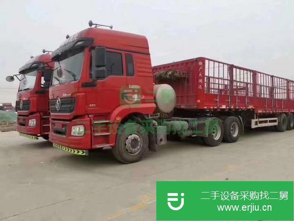 遼寧出售二手德龍國五430馬力半掛車車況精品