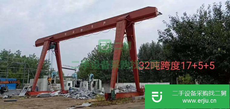 山東出售32噸跨度17.55全包廂龍門吊