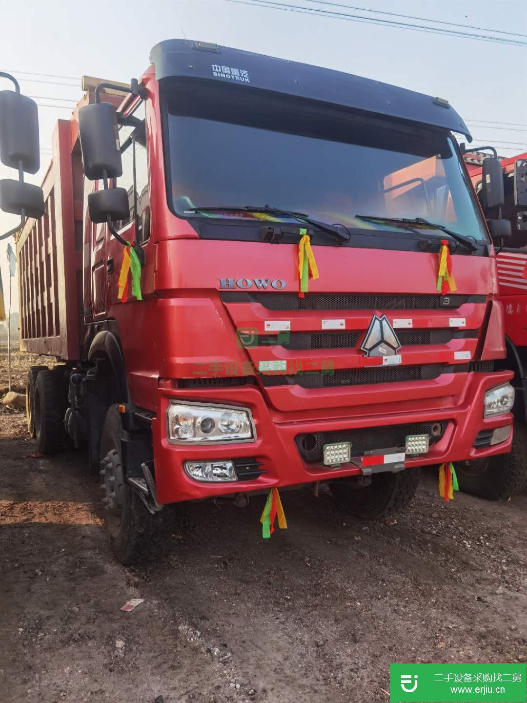 山西出售二手豪沃后八輪自卸車
