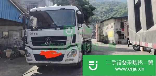 四川出售二手東風天龍前四后八油罐車法士特8檔變速箱康明斯292馬力