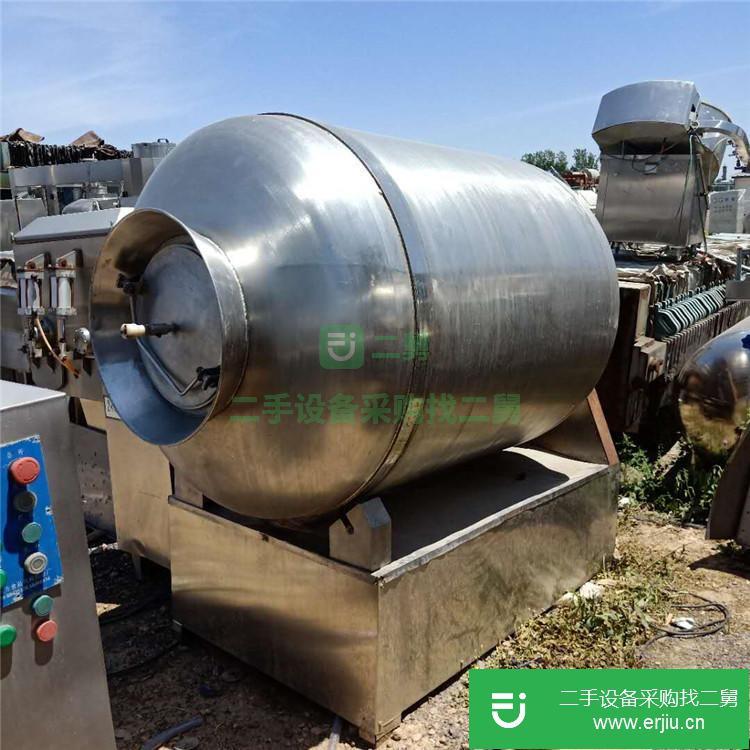 山東出售二手不銹鋼真空滾揉機