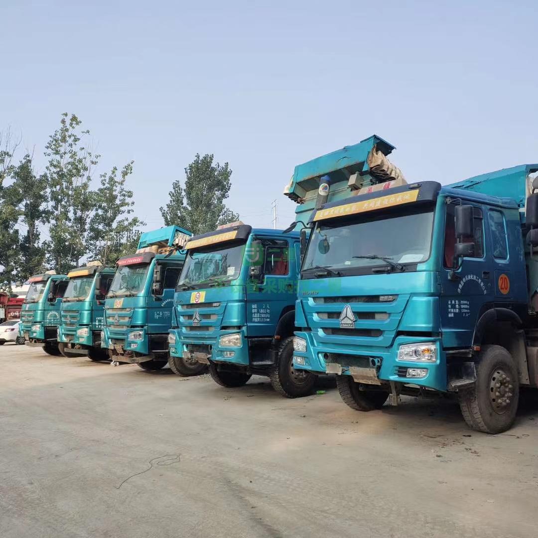 出售豪沃18年的自卸車，國五排放量
