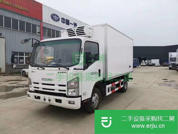 浙江出售二手五十鈴國六冷藏車