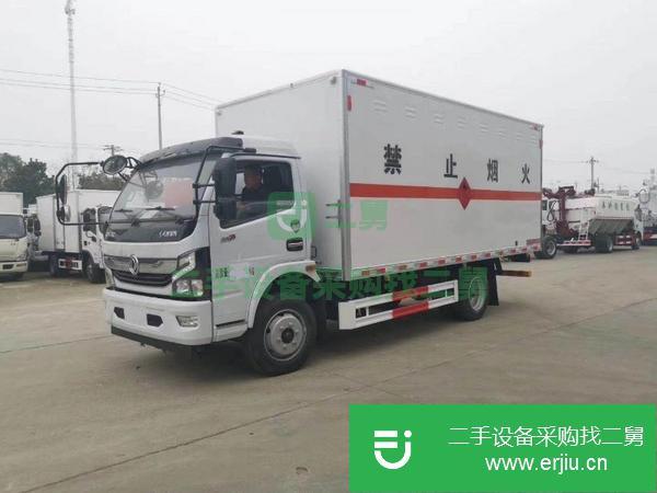 遼寧出售二手國六東風(fēng)多利卡易燃液體廂式運(yùn)輸車包上戶可分期