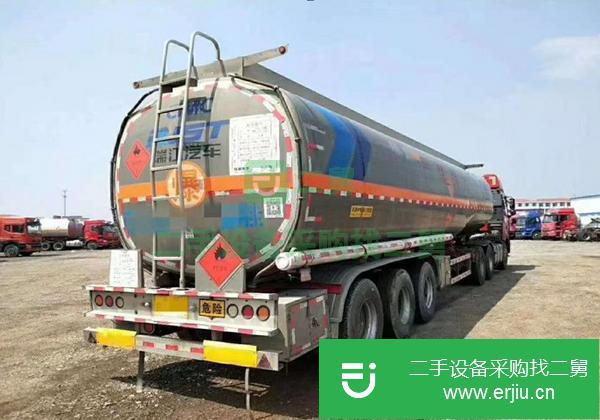 山東出售二手解放J6國四油罐車