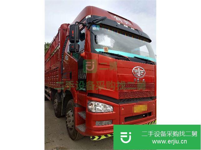 江西出售二手一汽解放J6P倉柵式載貨車