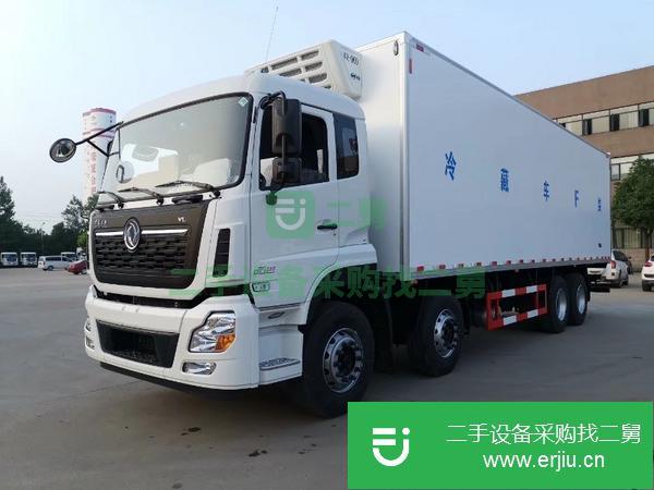 山西出售二手東風天龍9.6米前四后八冷藏車