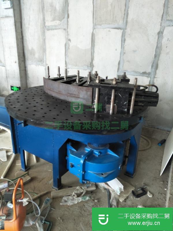 湖北出售二手25噸轉臺拉彎機