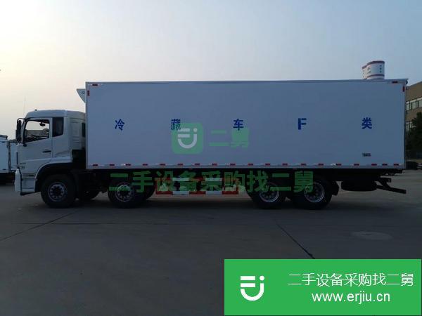 山西出售二手東風天龍9.6米前四后八冷藏車