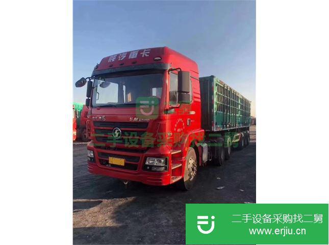 河北出售二手陜汽德龍半掛車