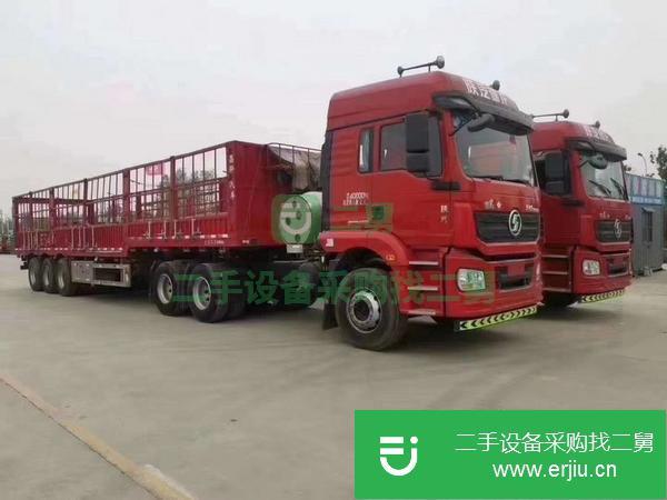 遼寧出售二手德龍國五430馬力半掛車車況精品