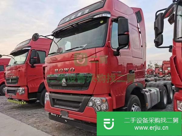 山東出售二手440馬力行駛1.9萬公里牽引車全國提檔支持分期付款