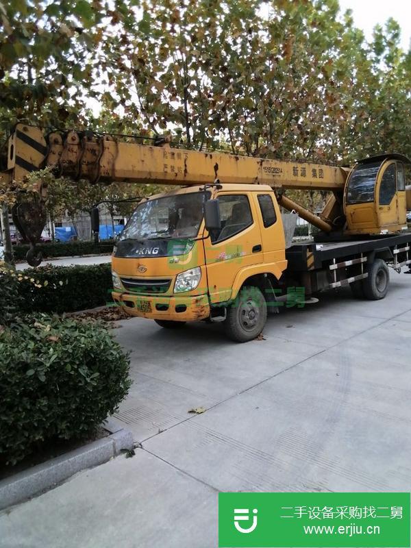 江蘇出售二手新源八噸吊車油電兩用