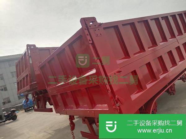 山東出售二手平板半掛車