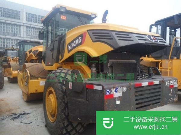 上海出售二手徐工XS223J單鋼輪振動式壓路機