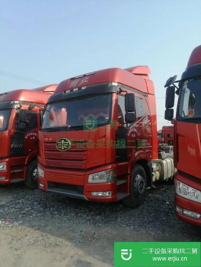 山東出售二手一汽解放牽引車