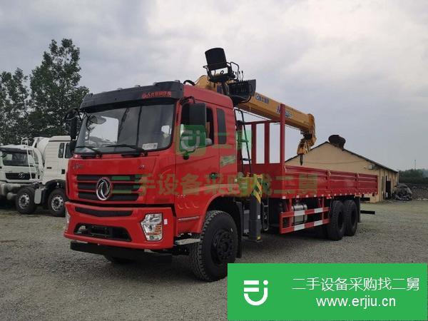 廣東出售二手12噸東風后八輪隨車吊玉柴240馬力