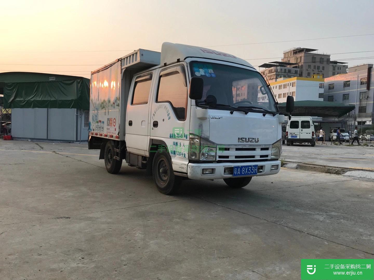 廣東出售二手五十鈴122馬力貨車