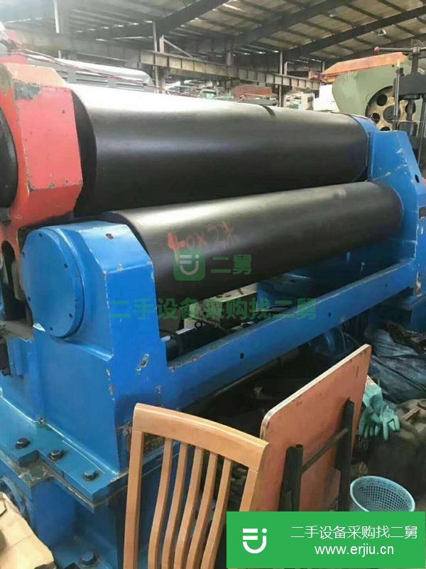 江蘇出售二手40x2米卷板機上棍直徑500