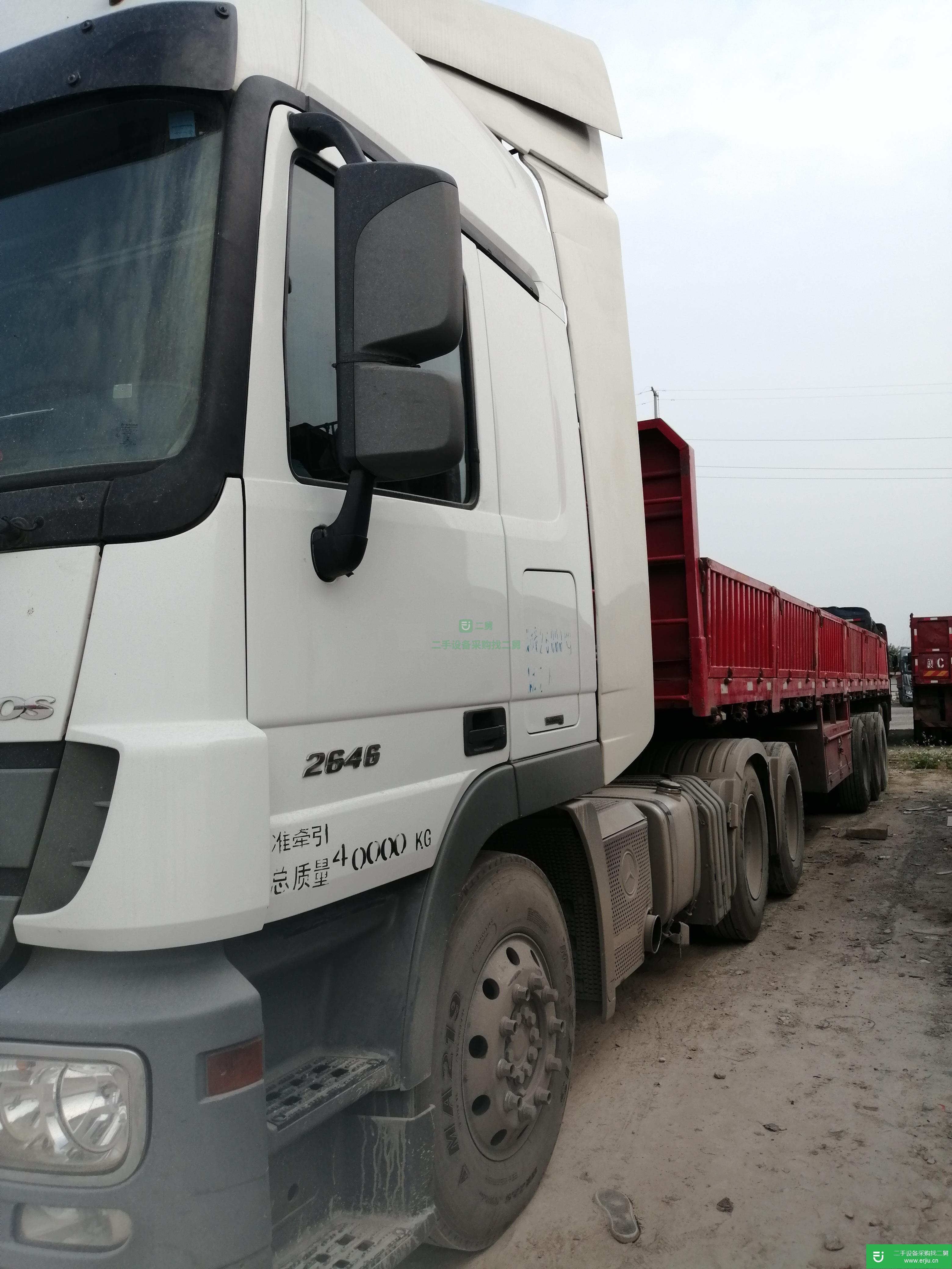 江西出售二手奔馳半掛車