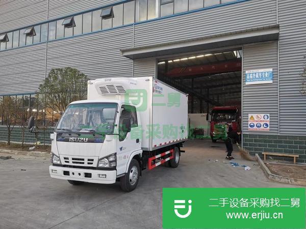 湖北出售二手五十鈴國五4.2米冷藏車