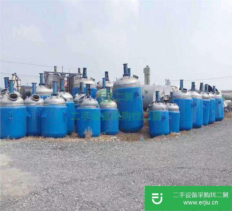 山東出售二手搪瓷反應釜