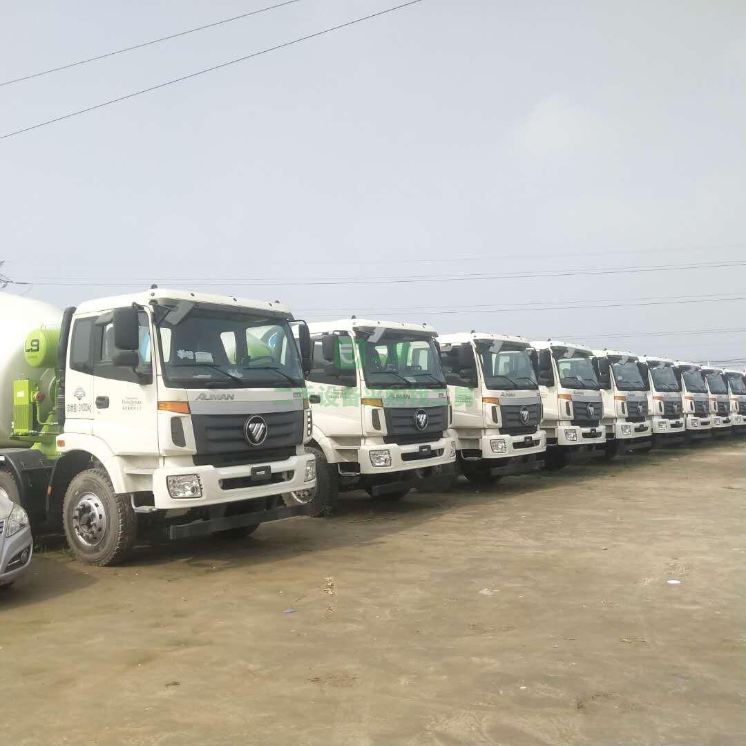 出售二手豪沃6方國五混凝土攪拌罐車