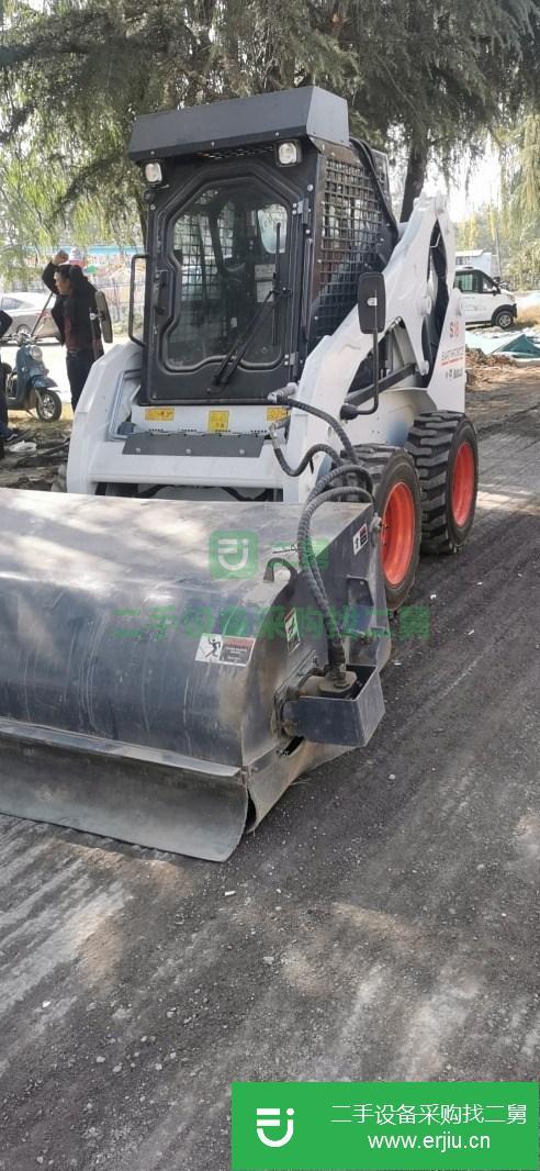 河南出售二手山貓滑移清掃車