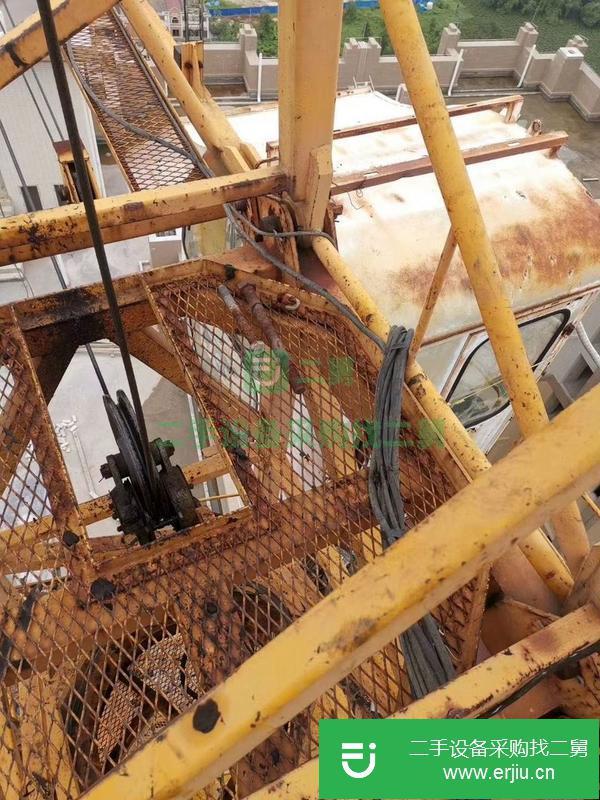 廣東出售二手14年京龍6012塔吊原廠油漆標高