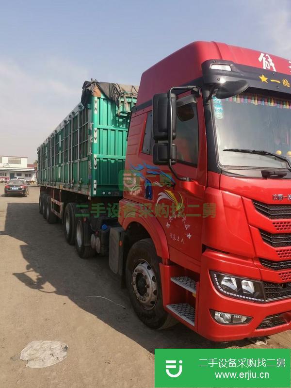 河北出售解放牽引車，430馬力，車況精品