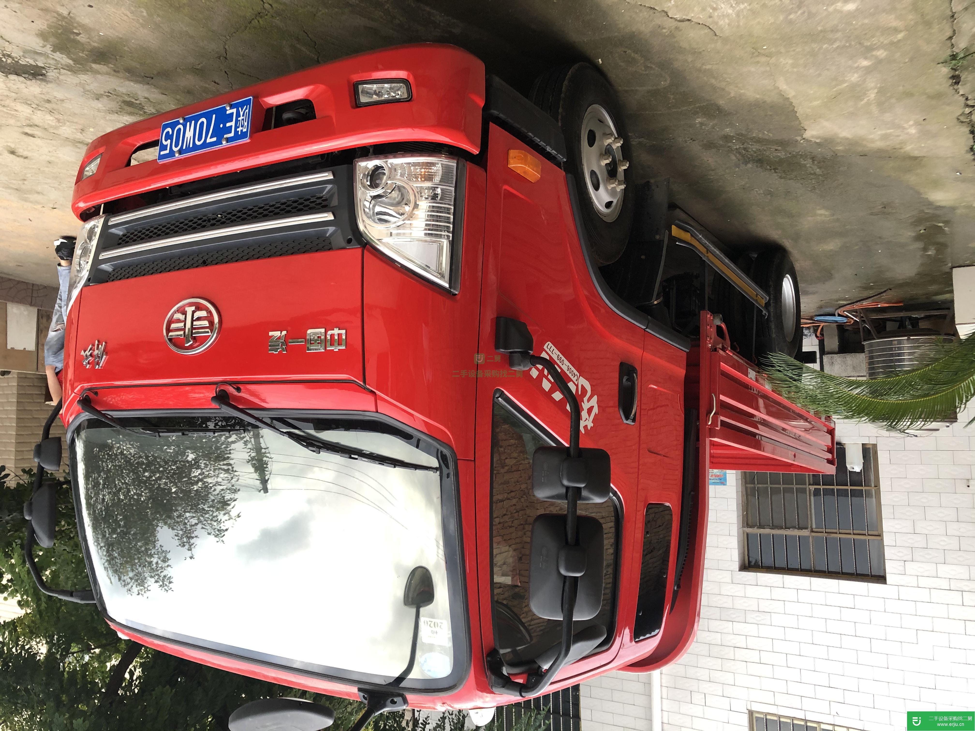 陜西出售二手一汽解放110馬力貨車