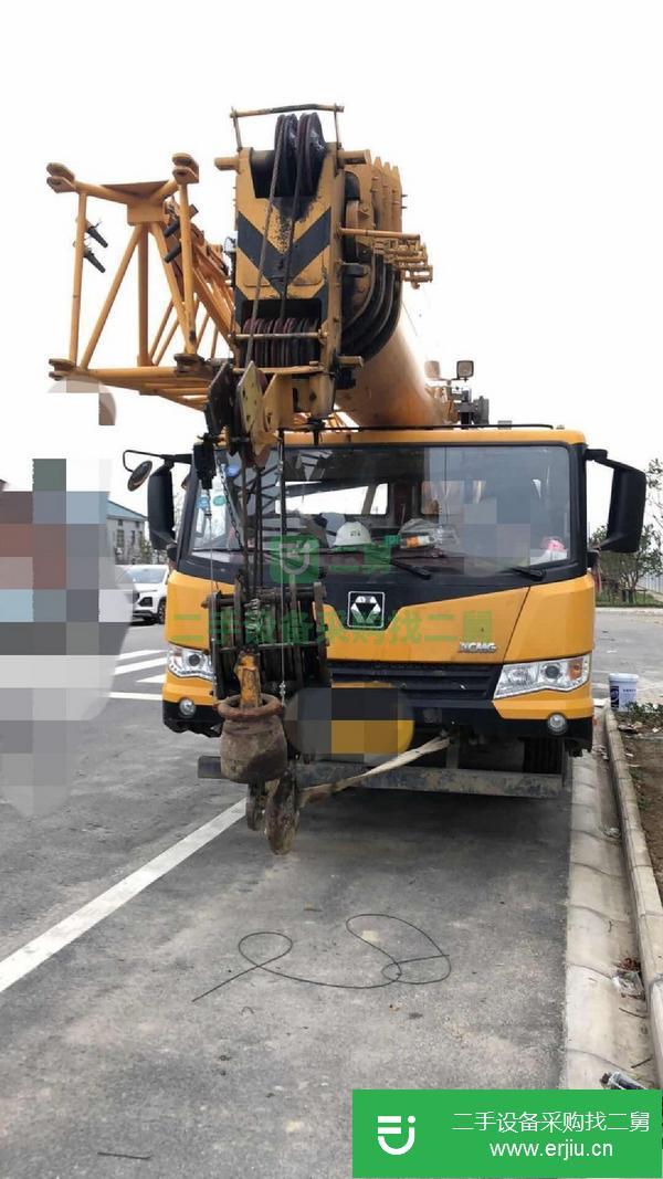 江蘇出售二手國五排放吊車，手續齊全，原車原漆原版無事故