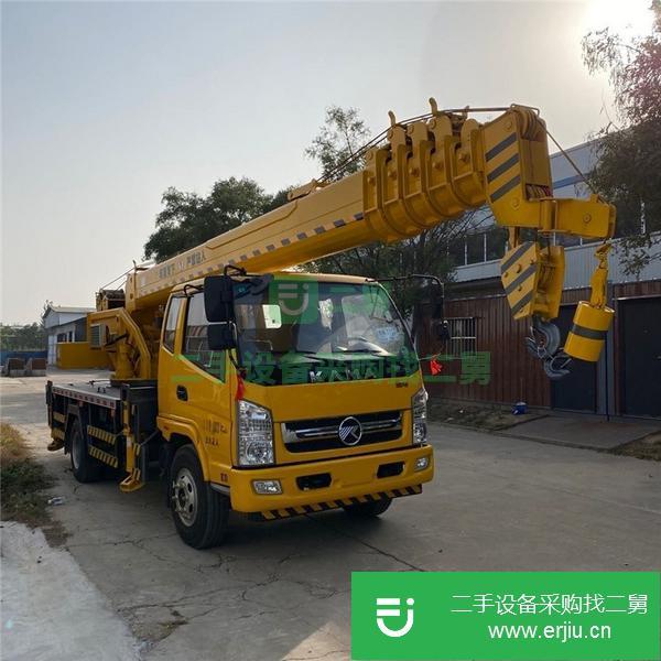山東出售二手徐工10噸130馬力吊車