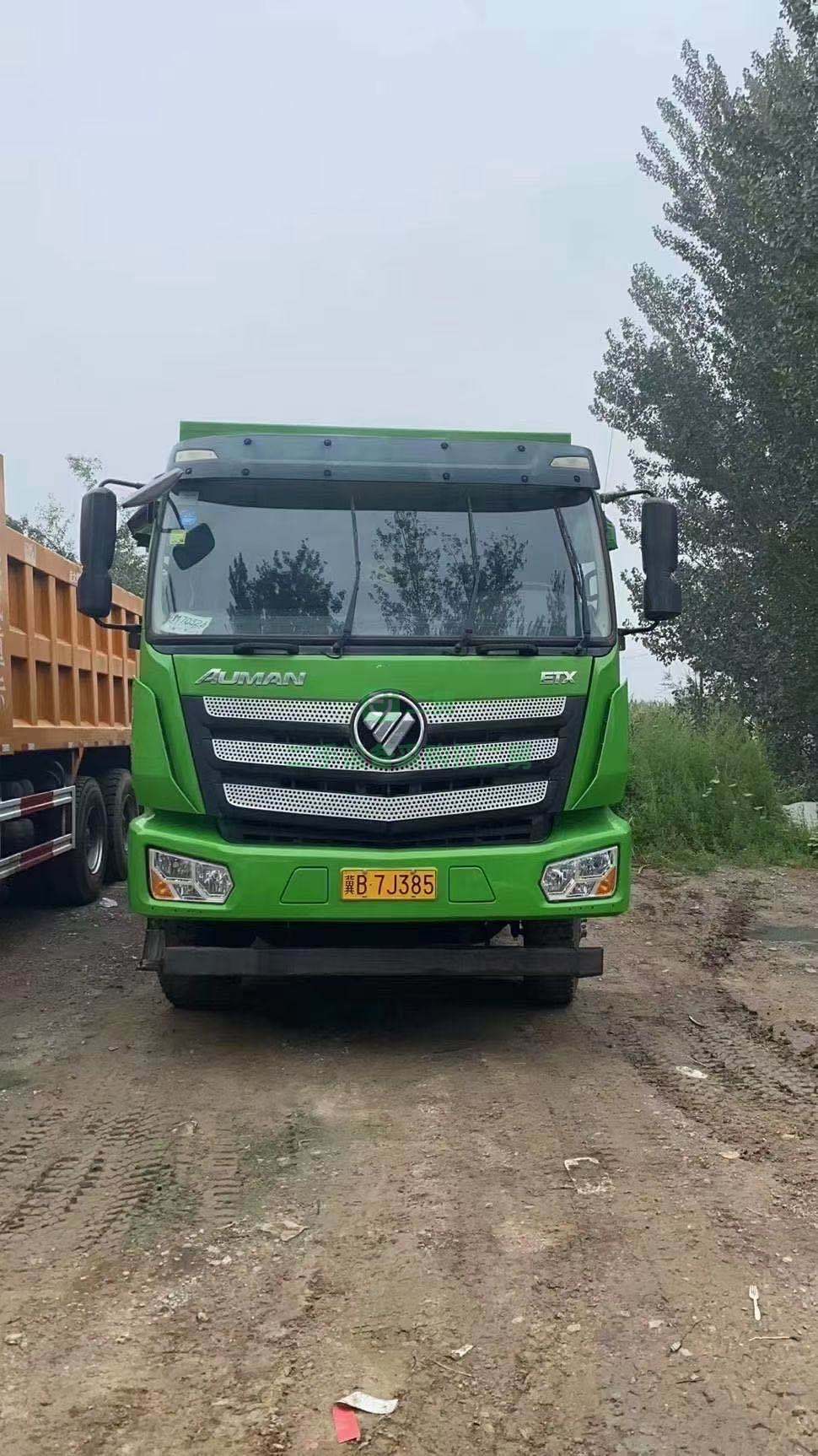 出售一臺18年4月歐曼自卸車，箱長5.6米
