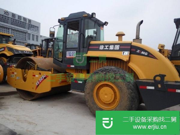 上海出售二手徐工XS223J單鋼輪振動式壓路機