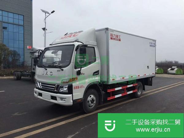 湖北出售二手江淮駿鈴國六150馬力冷藏車