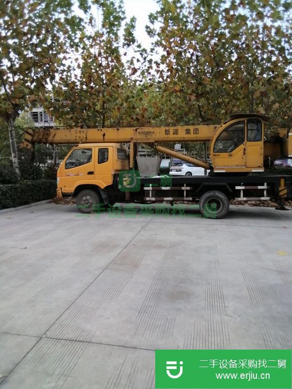 江蘇出售二手新源八噸吊車油電兩用