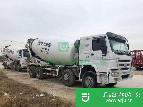 福建出售二手豪沃國四18方攪拌車