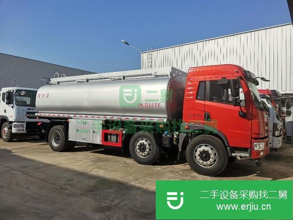 廣西出售二手20方解放前四后四凈水劑普通液體罐式運輸車