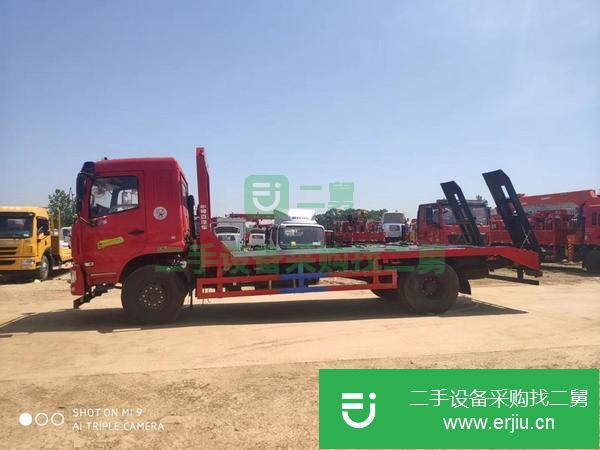 湖北出售二手大運小黃牌平板運輸車