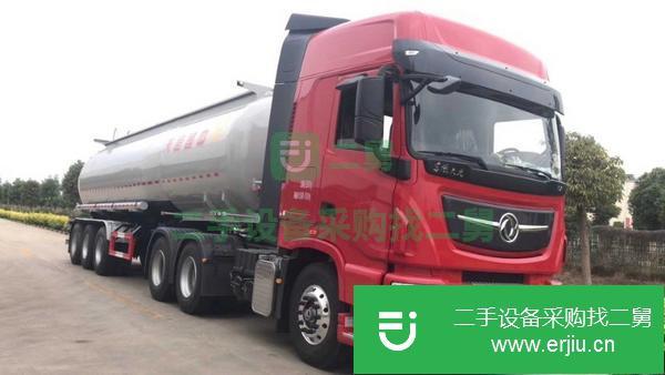甘肅出售二手一汽解放油罐車460馬力 可分期