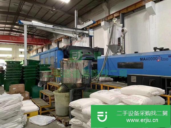 廣東出售二手海天MA4000噸注塑機原裝伺服機一臺，下模2400*2000