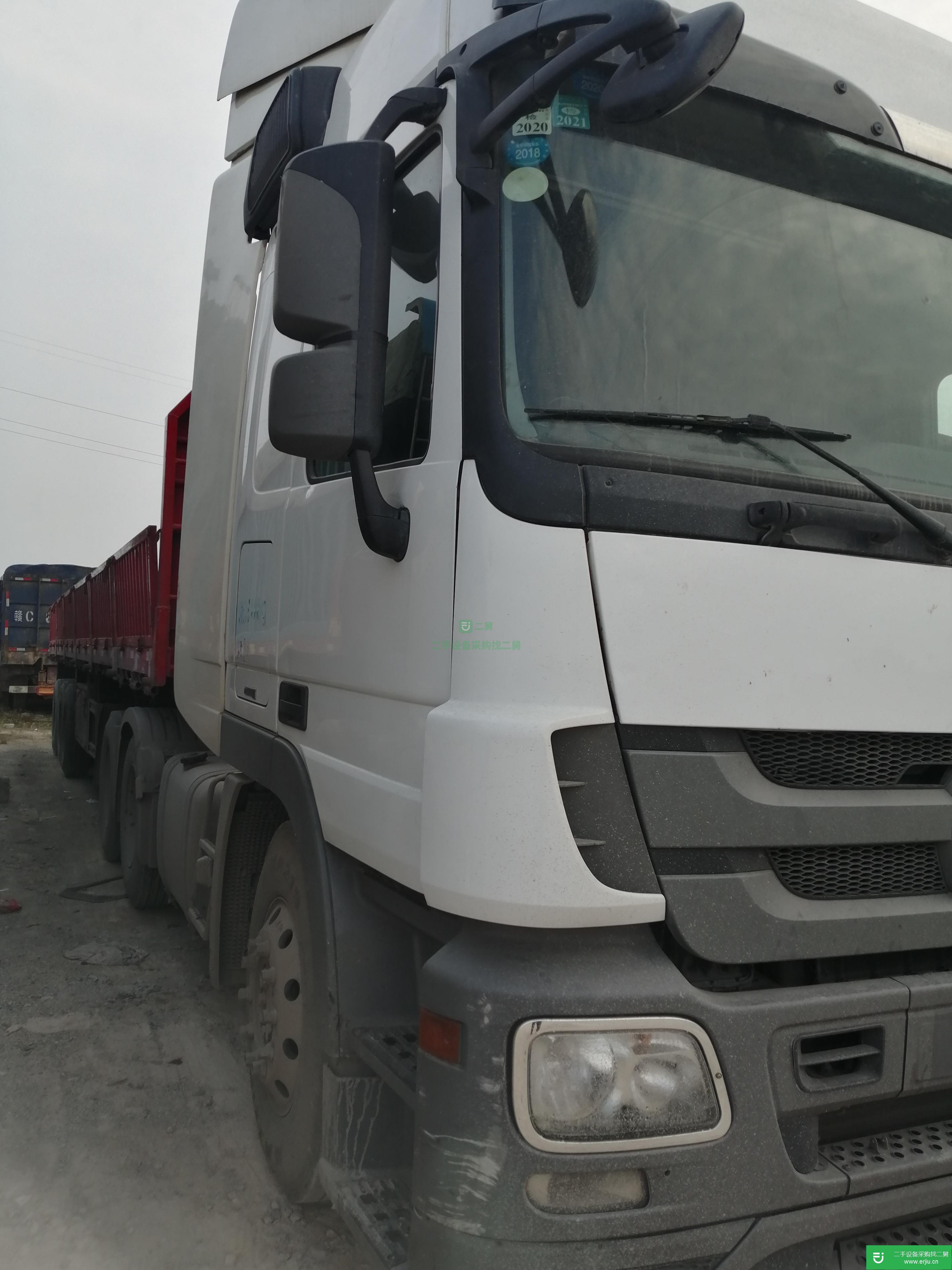 江西出售二手奔馳半掛車