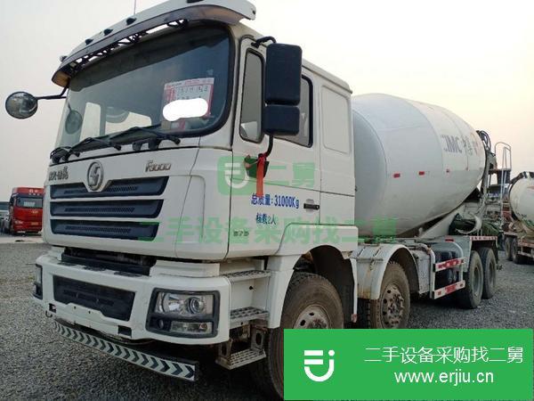 山東出售二手德龍攪拌車  國五 大20方 375馬力