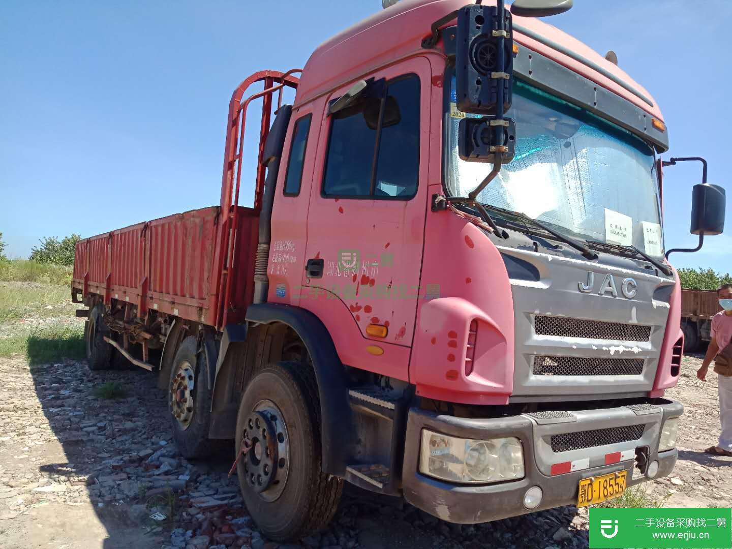 湖北出售二手江淮格爾發(fā)180馬力半掛車