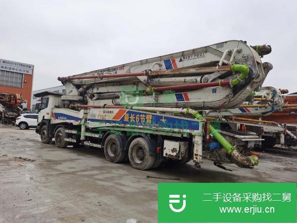 湖南出售二手中聯(lián)52米泵車車況良好