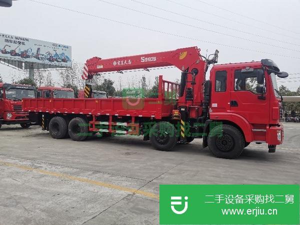重慶出售二手前四后八14噸東風吊車